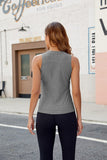 Round Neck Tank - Trendsi