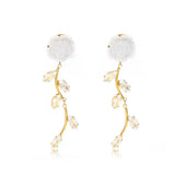 Flower Drop Earrings - Trendsi - Flyclothing LLC