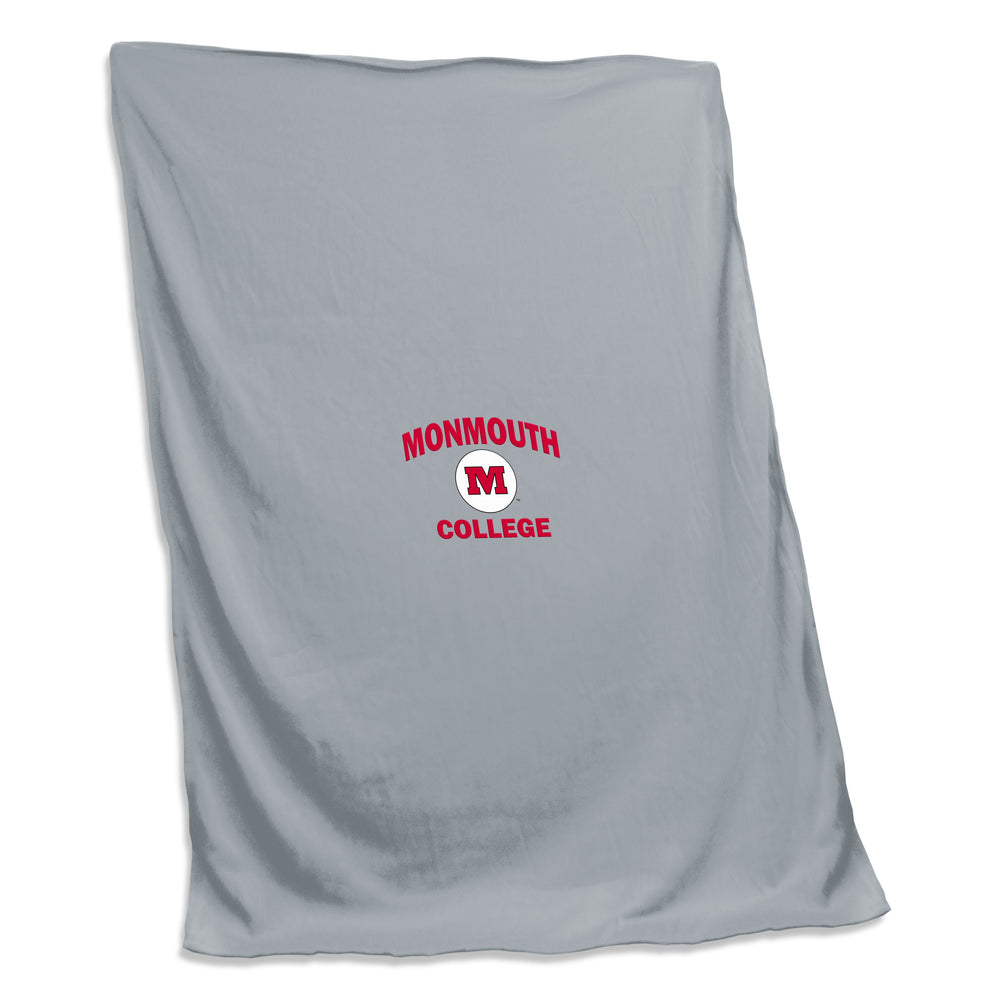 Monmouth College Screened Sweatshirt Blanket