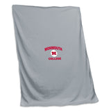 Monmouth College Screened Sweatshirt Blanket