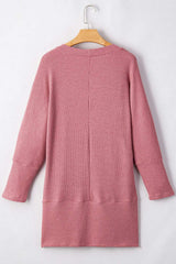 Open Front Long Sleeve Cover Up - Trendsi - Flyclothing LLC