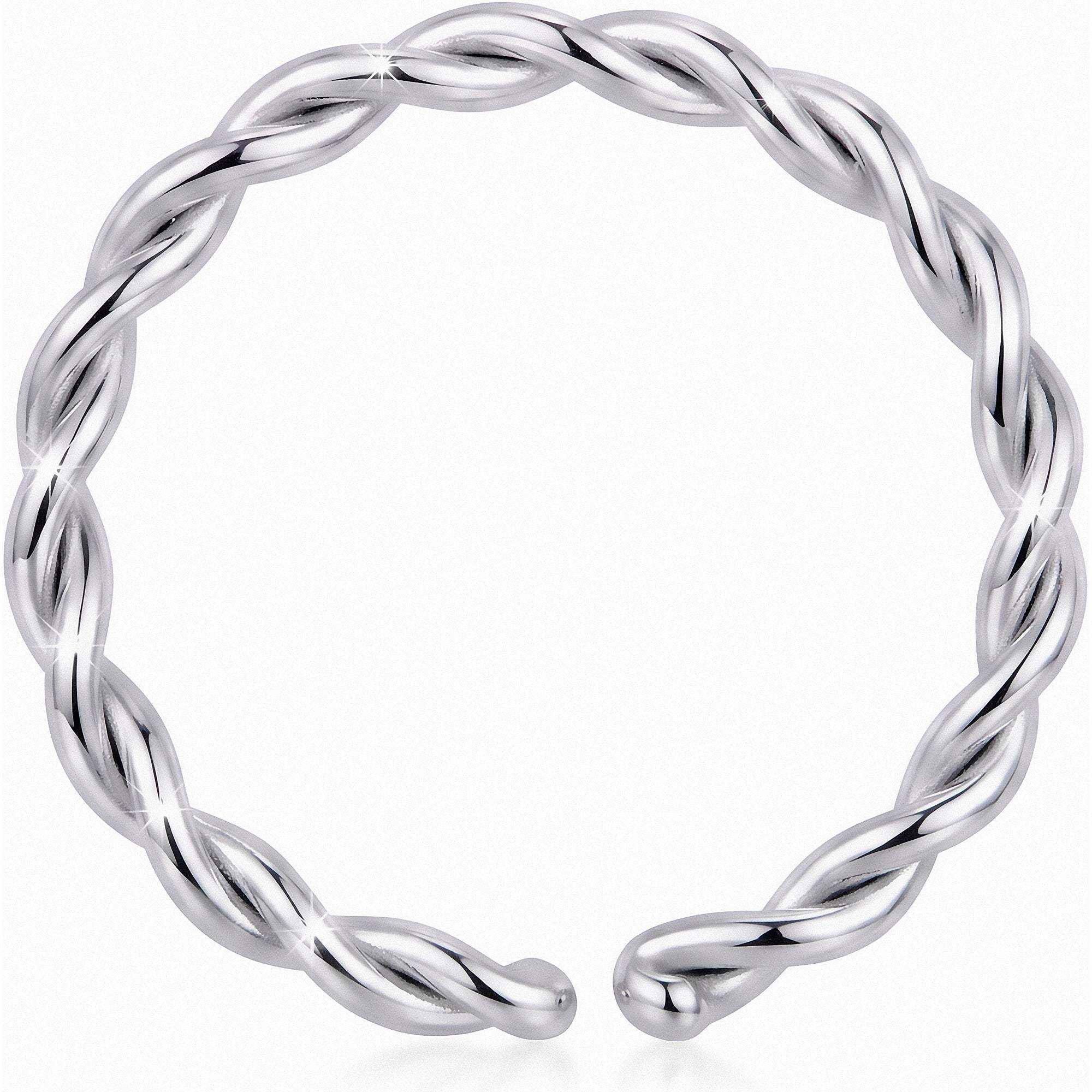 18G 5/16 Annealed Steel Seamless Braided Circular Ring - BodyCandy - Flyclothing LLC
