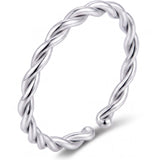 18G 5/16 Annealed Steel Seamless Braided Circular Ring - BodyCandy - Flyclothing LLC