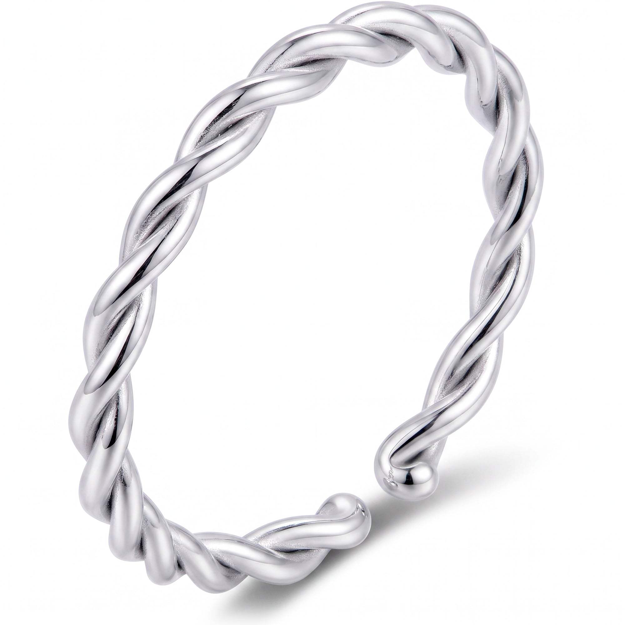 18G 5/16 Annealed Steel Seamless Braided Circular Ring - BodyCandy - Flyclothing LLC