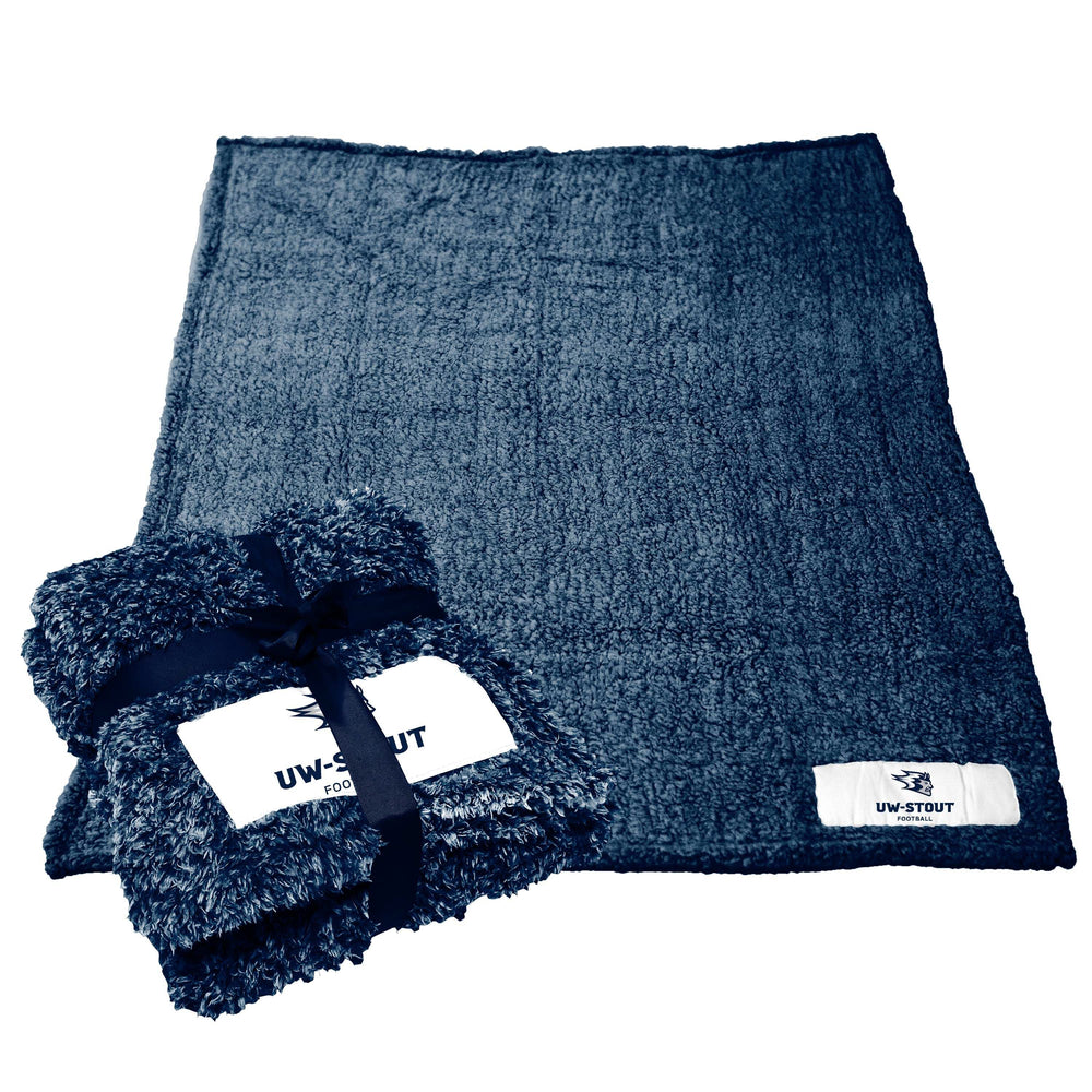 Wisconsin - Stout Football Color Frosty Fleece - Logo Brands - Flyclothing LLC