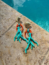 Ocean Coral Women Shell Earrings - My Store - Flyclothing LLC