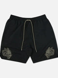 Men's Plus Size Drawstring Waist Shorts - Trendsi