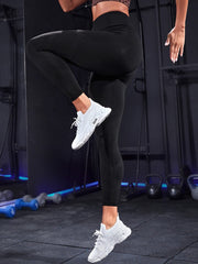 High Waist Active Leggings - Trendsi