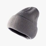 Thermal Solid Knit Hat - Trendsi