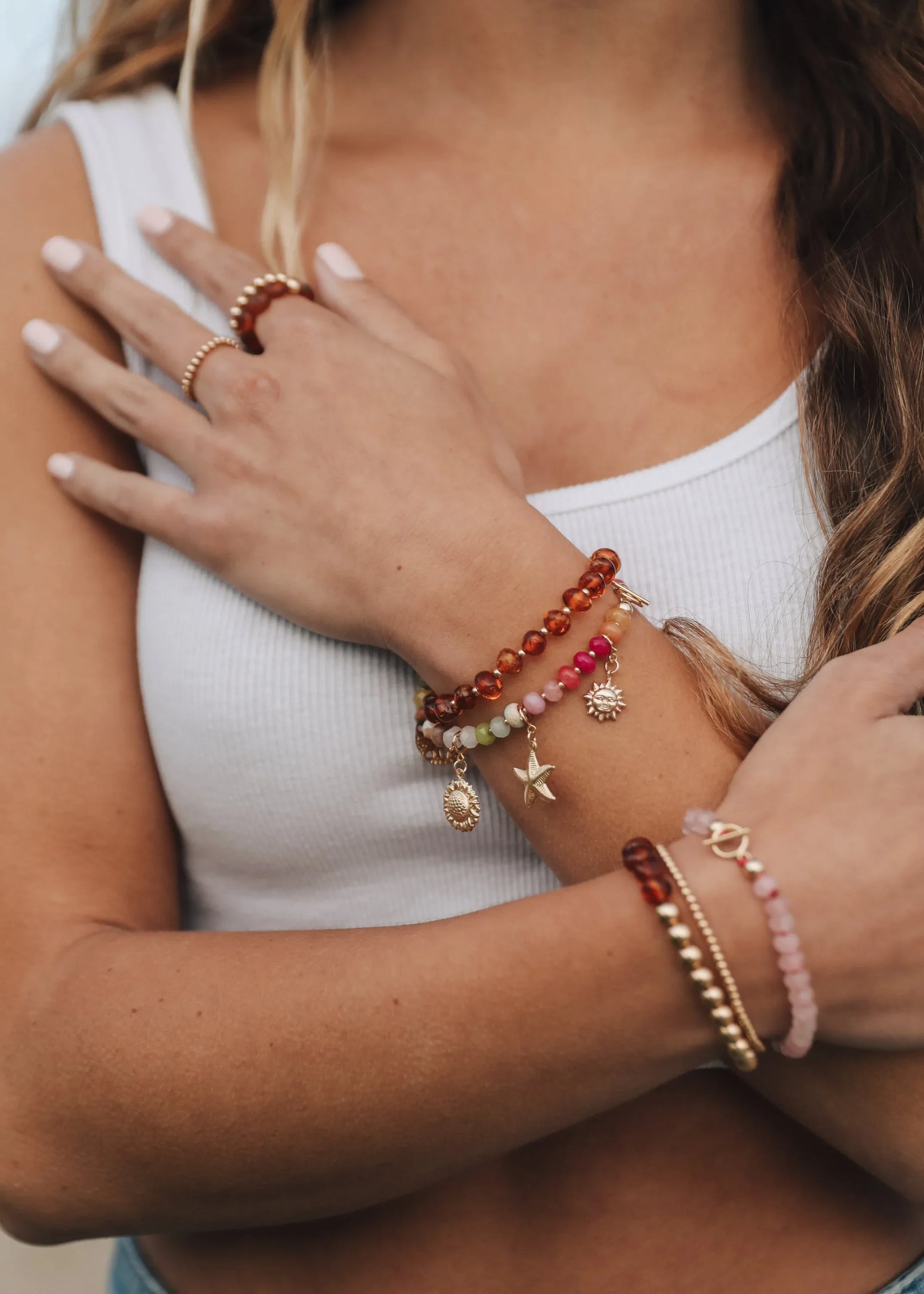 14K Gold Filled Charm - Sunshine - CanyonLeaf - Flyclothing LLC