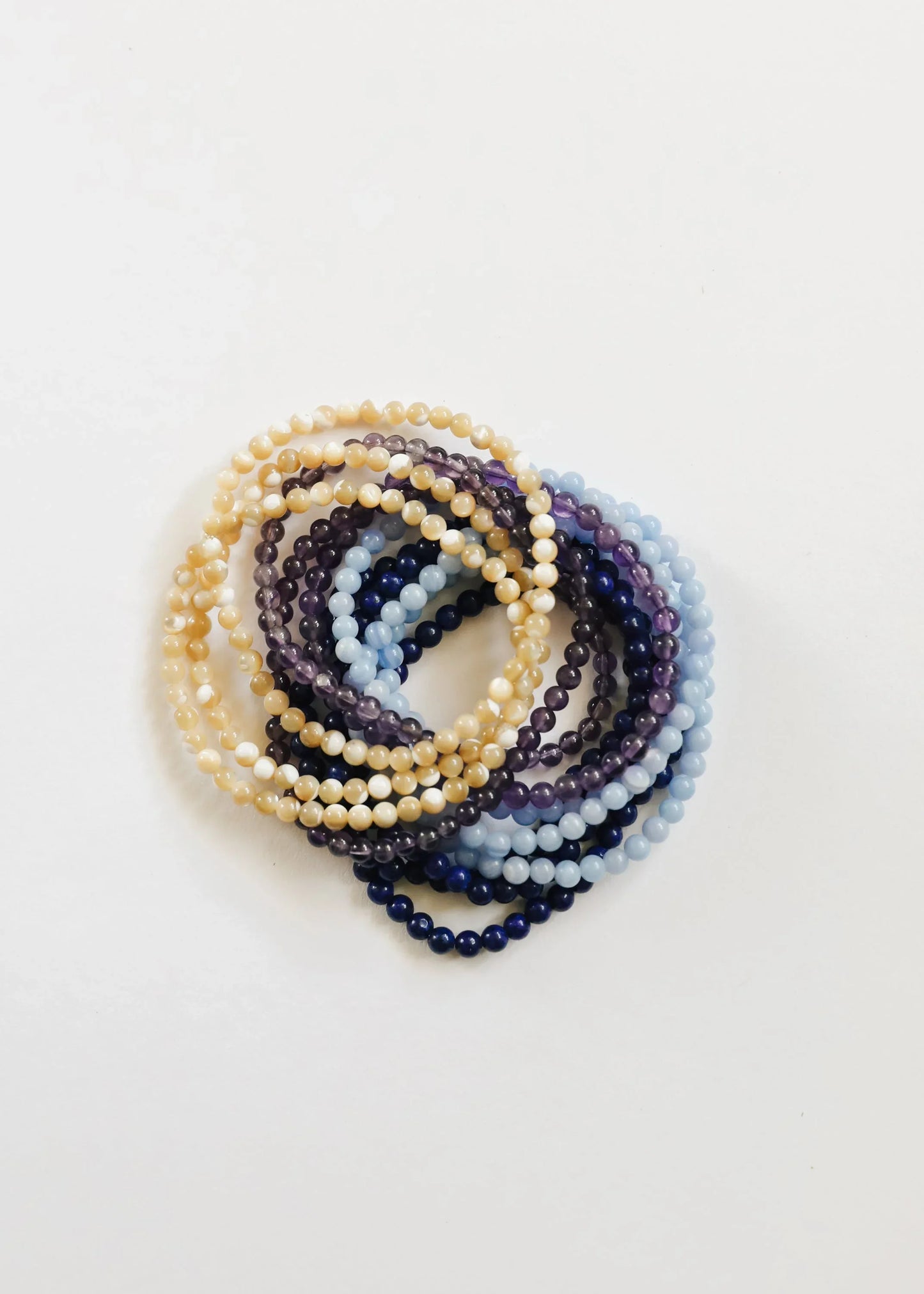 Polished Lapis || Adult Bracelet - CanyonLeaf - Flyclothing LLC