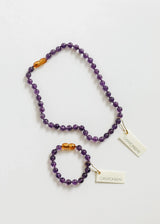 Pure Gemstone + Amethyst || Anklet or Bracelet - CanyonLeaf - Flyclothing LLC