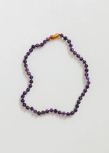 Pure Gemstone + Amethyst || Necklace - CanyonLeaf - Flyclothing LLC