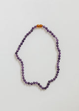 Pure Gemstone + Amethyst || Necklace - CanyonLeaf - Flyclothing LLC