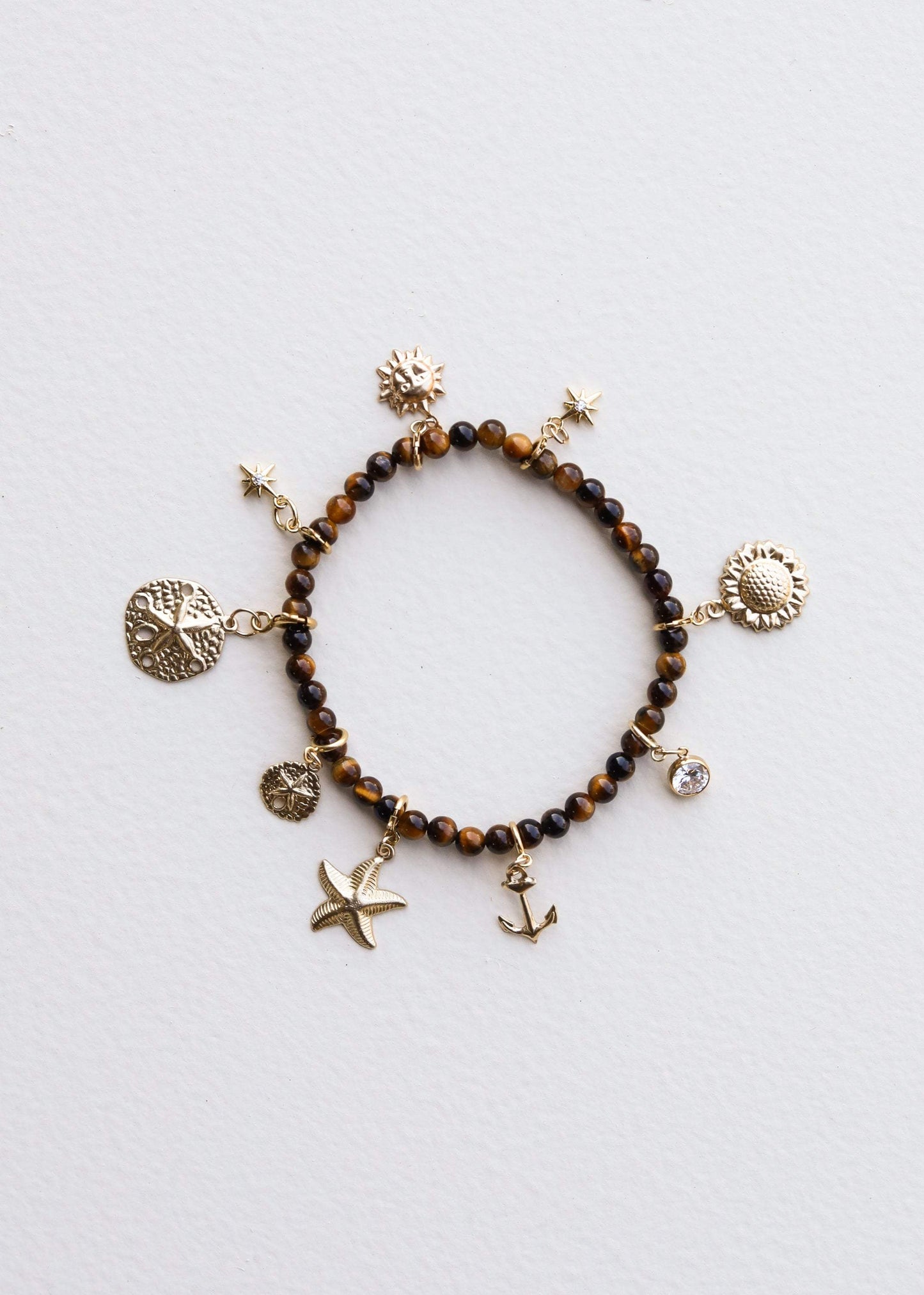 Polished Tiger's Eye || Adult Bracelet - CanyonLeaf - Flyclothing LLC