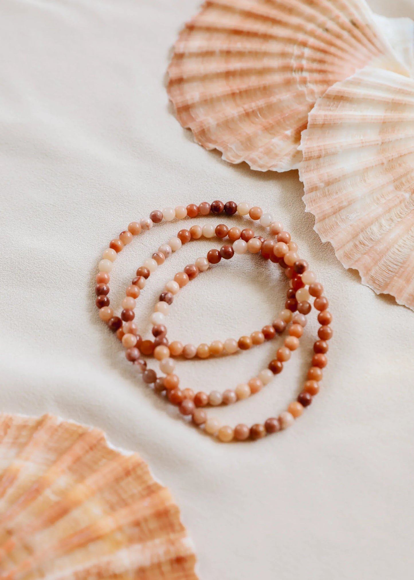 Polished Pink Aventurine || Adult Bracelet - CanyonLeaf - Flyclothing LLC