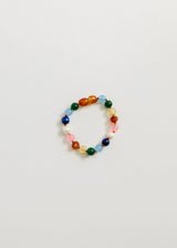 Raw Baltic Amber and Pearl Bracelet + Sweet Pink Gemstones - CanyonLeaf - Flyclothing LLC