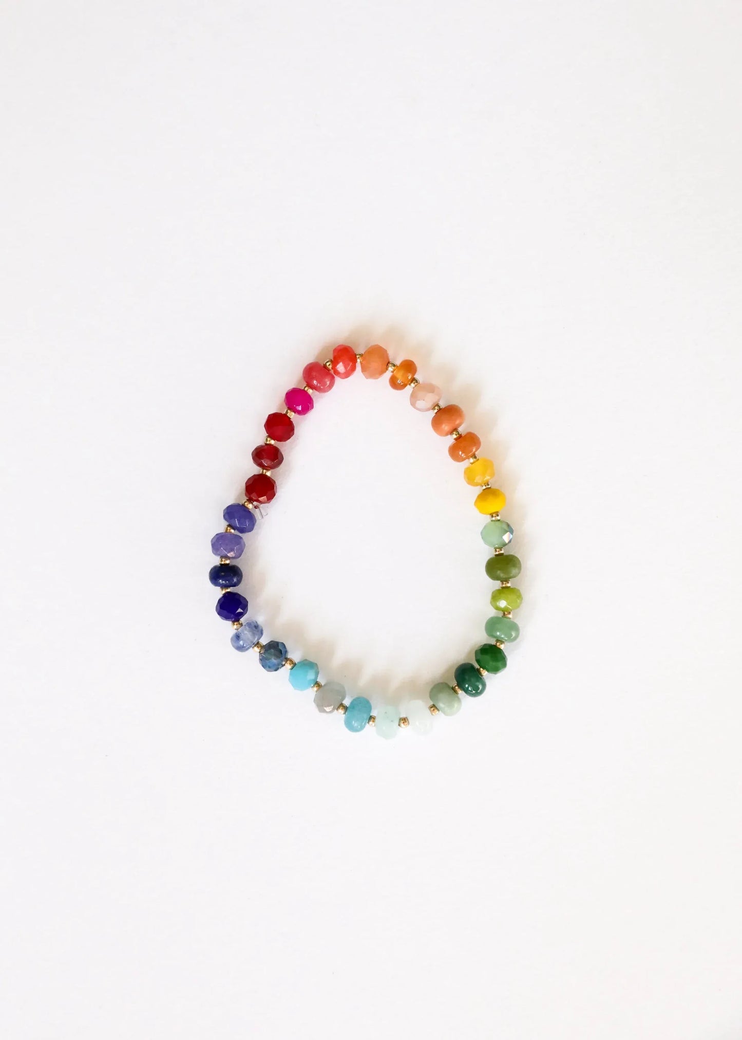 Natural Gemstone Bracelet + 14k Gold Filled Toggle : Key West - CanyonLeaf - Flyclothing LLC