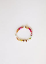 Natural Gemstone Bracelet + 14k Gold Filled Toggle : Sandbar - CanyonLeaf - Flyclothing LLC