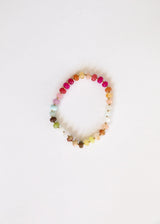 Natural Gemstone Bracelet + 14k Gold Filled Toggle : Sandbar - CanyonLeaf - Flyclothing LLC