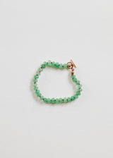 Natural Aventurine + 14k Gold Filled Toggle || Gemstone Bracelet or Anklet - CanyonLeaf - Flyclothing LLC