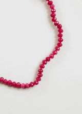 Pink Jade + 14k Gold Filled Toggle || Gemstone Bracelet or Anklet - CanyonLeaf - Flyclothing LLC