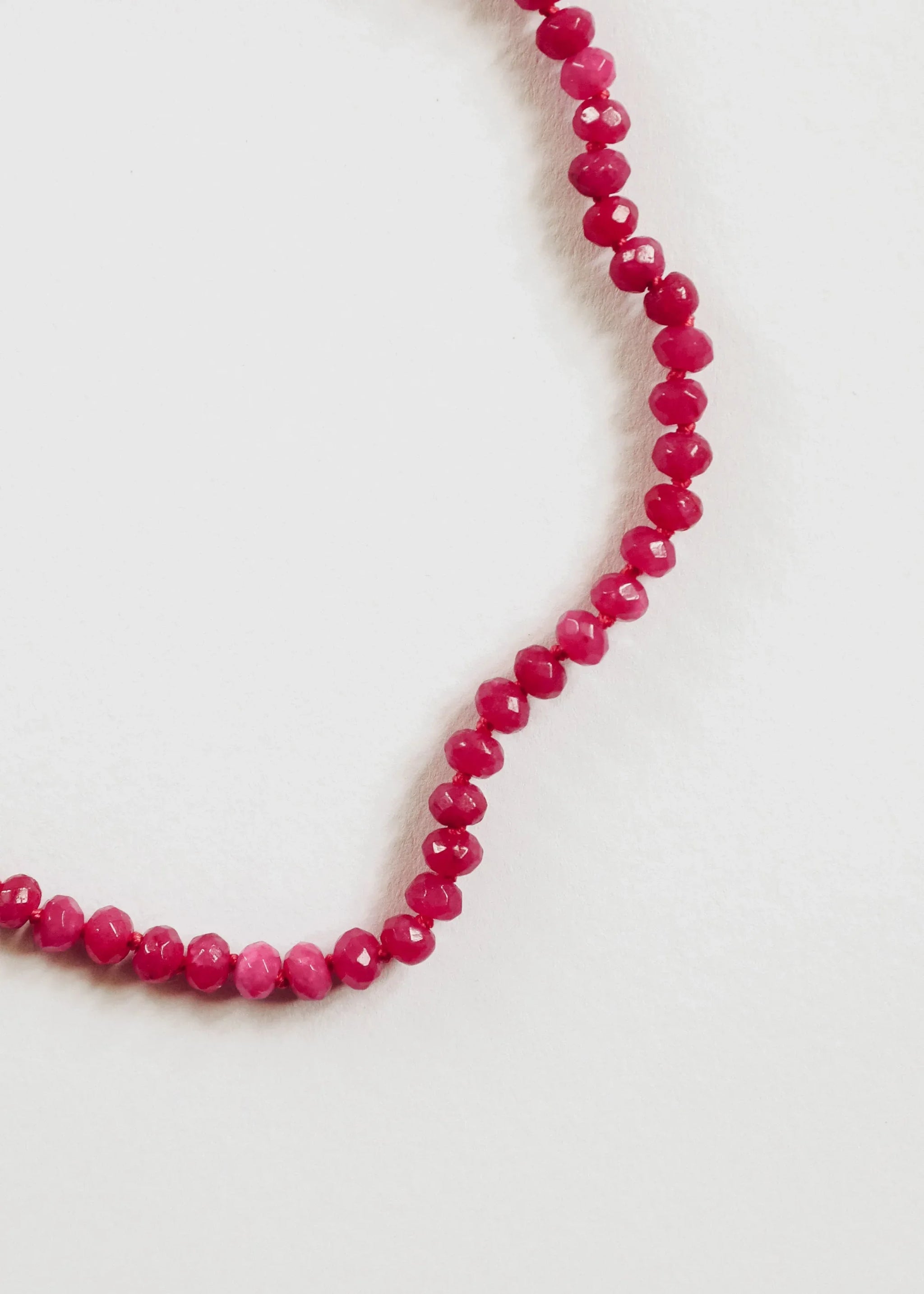 Pink Jade + 14k Gold Filled Toggle || Gemstone Bracelet or Anklet - CanyonLeaf - Flyclothing LLC