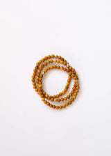 Dainty Golden Mookaite Jasper + 14K Gold Filled || Beaded Stretch Bracelet - CanyonLeaf - Flyclothing LLC