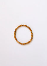 Dainty Golden Mookaite Jasper + 14K Gold Filled || Beaded Stretch Bracelet - CanyonLeaf - Flyclothing LLC