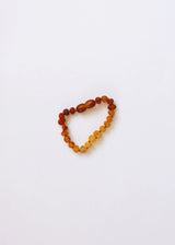Raw Baltic Amber + Sunflower || Anklet or Bracelet - CanyonLeaf - Flyclothing LLC