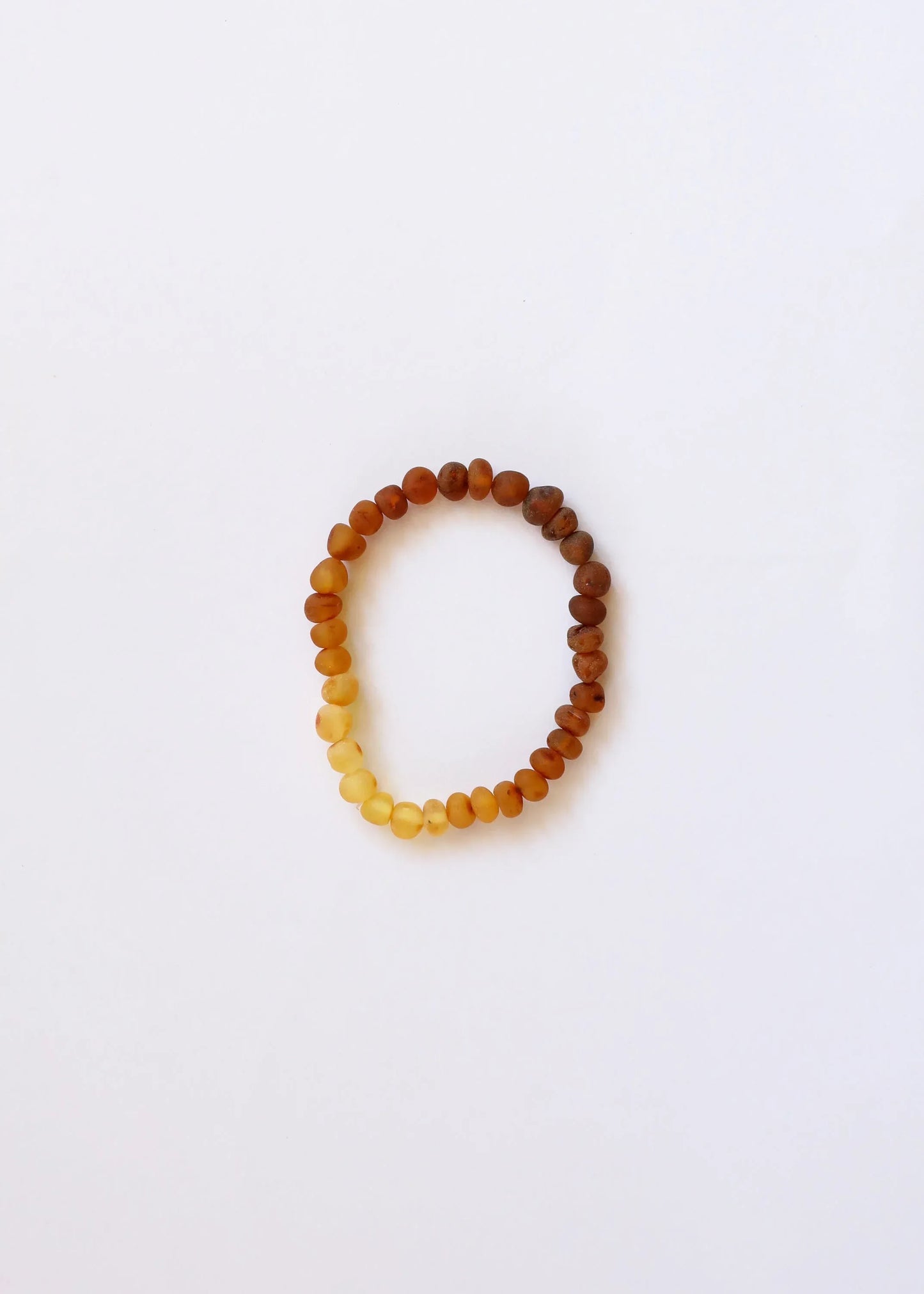 Raw Baltic Amber + Sunflower || Adult Bracelet - CanyonLeaf - Flyclothing LLC