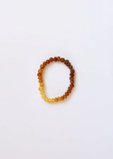 Raw Baltic Amber + Sunflower || Adult Bracelet - CanyonLeaf - Flyclothing LLC