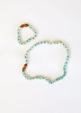 Pure Gemstone + Amazonite || Anklet or Bracelet - CanyonLeaf - Flyclothing LLC