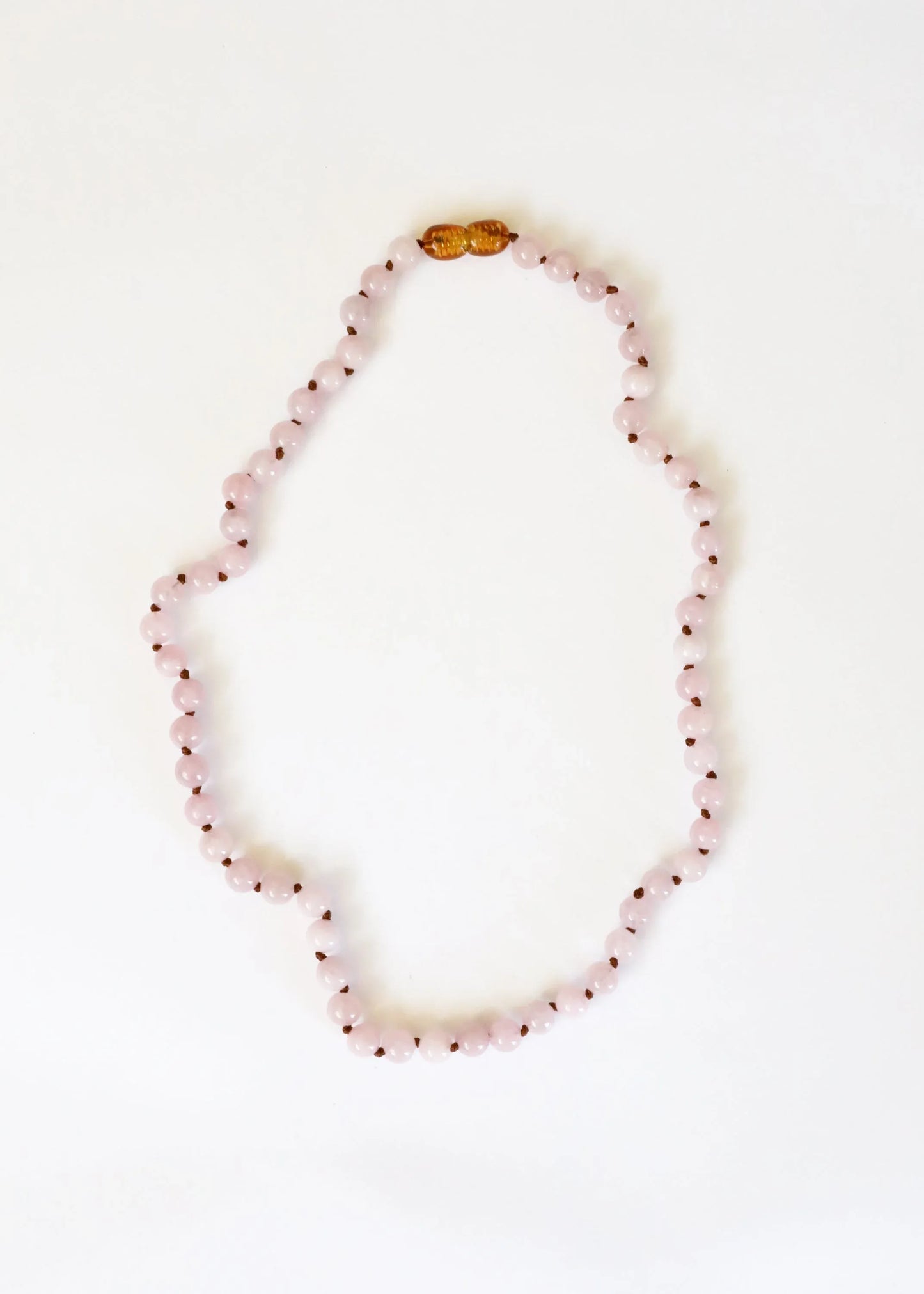 Pure Gemstone + Natural Rose Quartz || Beaded Necklace - CanyonLeaf - Flyclothing LLC