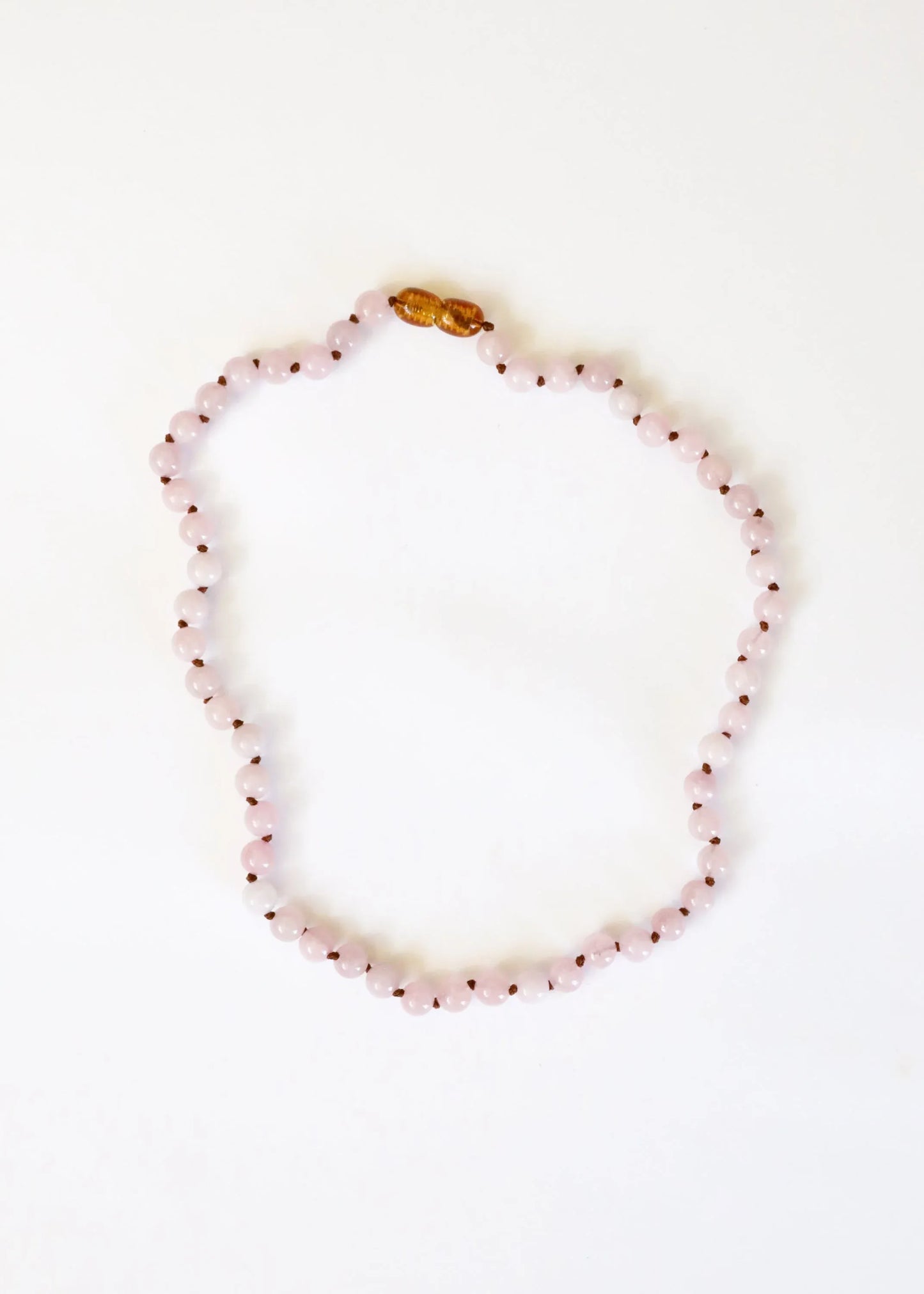 Pure Gemstone + Natural Rose Quartz || Beaded Necklace - CanyonLeaf - Flyclothing LLC