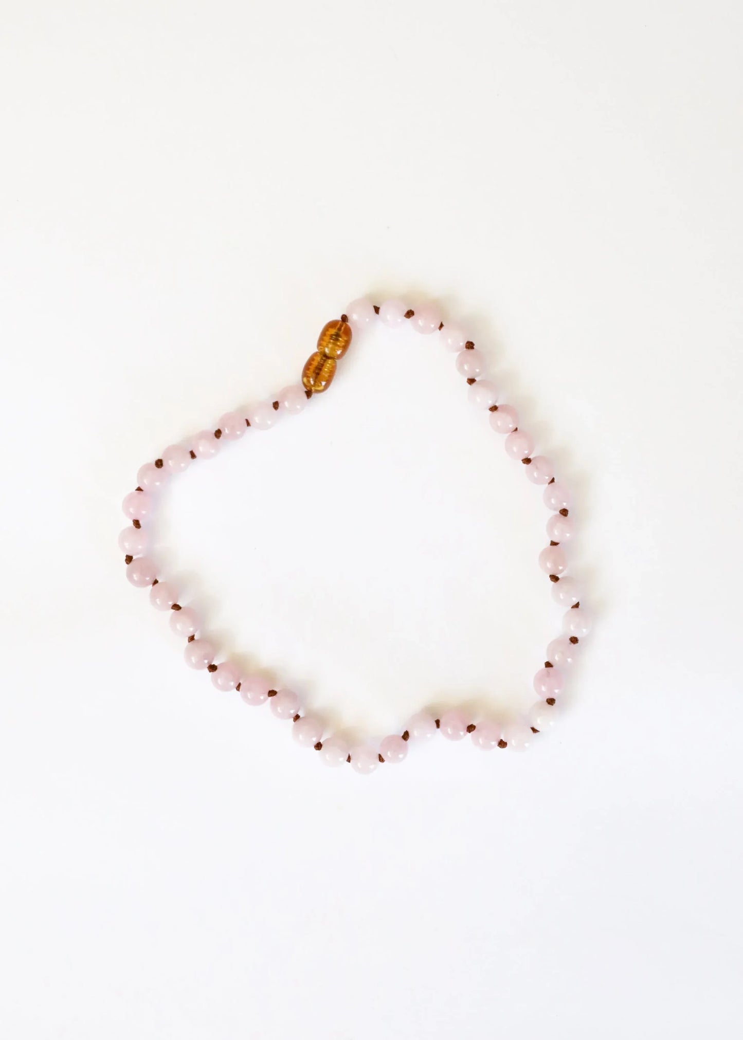 Pure Gemstone + Natural Rose Quartz || Beaded Necklace - CanyonLeaf - Flyclothing LLC