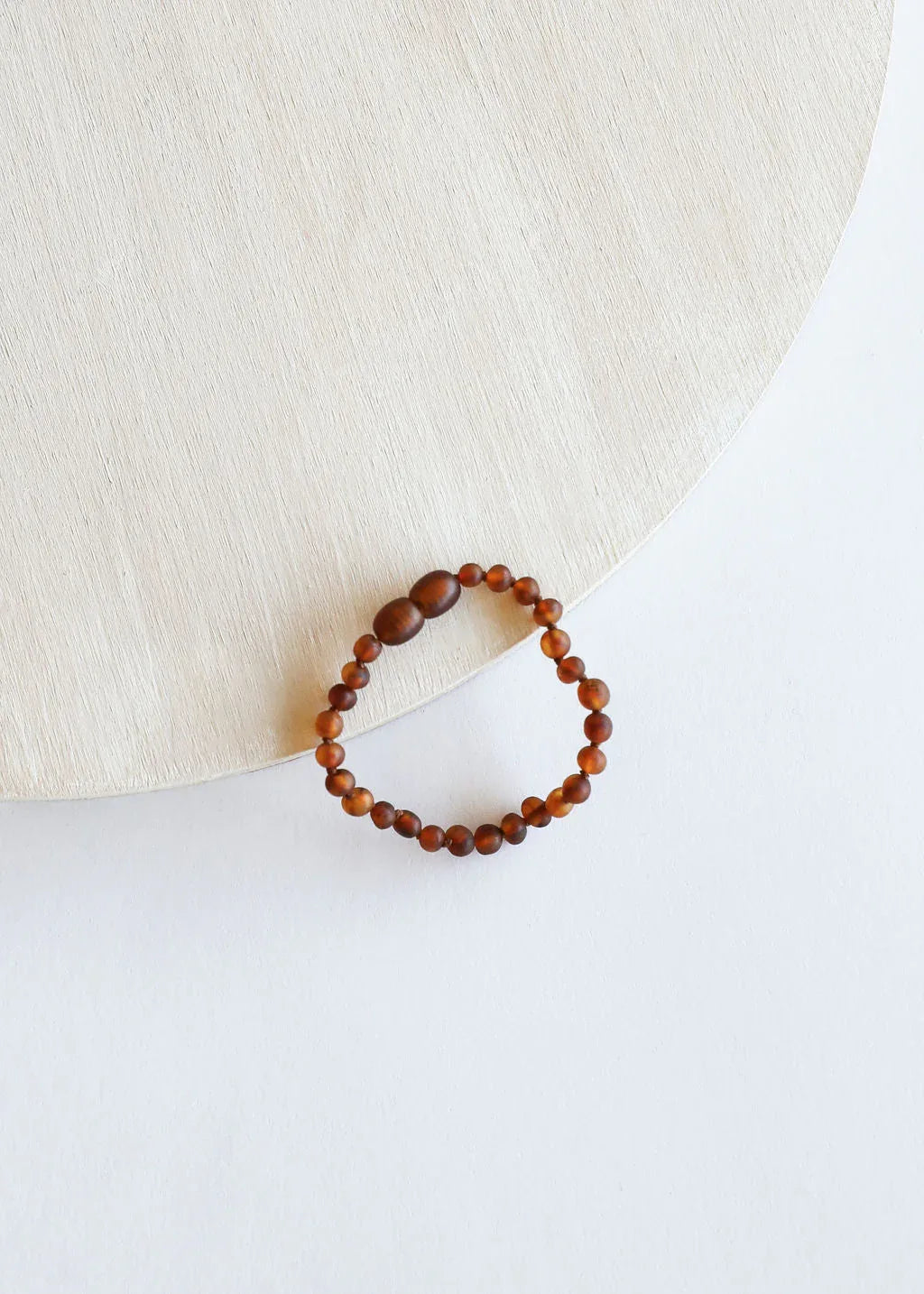 Raw Cognac Baltic Amber || Anklet or Bracelet - CanyonLeaf - Flyclothing LLC