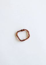 Raw Cognac Baltic Amber || Anklet or Bracelet - CanyonLeaf - Flyclothing LLC