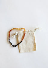 Raw Ombre Baltic Amber || Necklace - CanyonLeaf - Flyclothing LLC