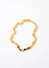 Raw Honey Baltic Amber + Mookaite Jasper || Necklace - CanyonLeaf - Flyclothing LLC