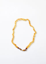 Raw Honey Baltic Amber + Mookaite Jasper || Necklace - CanyonLeaf - Flyclothing LLC