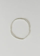 Sterling Silver || Beaded Stretch Anklet or Bracelet - CanyonLeaf - Flyclothing LLC