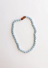 Pure Gemstone + Aquamarine || Necklace - CanyonLeaf - Flyclothing LLC