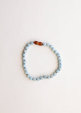 Pure Gemstone + Aquamarine|| Anklet or Bracelet