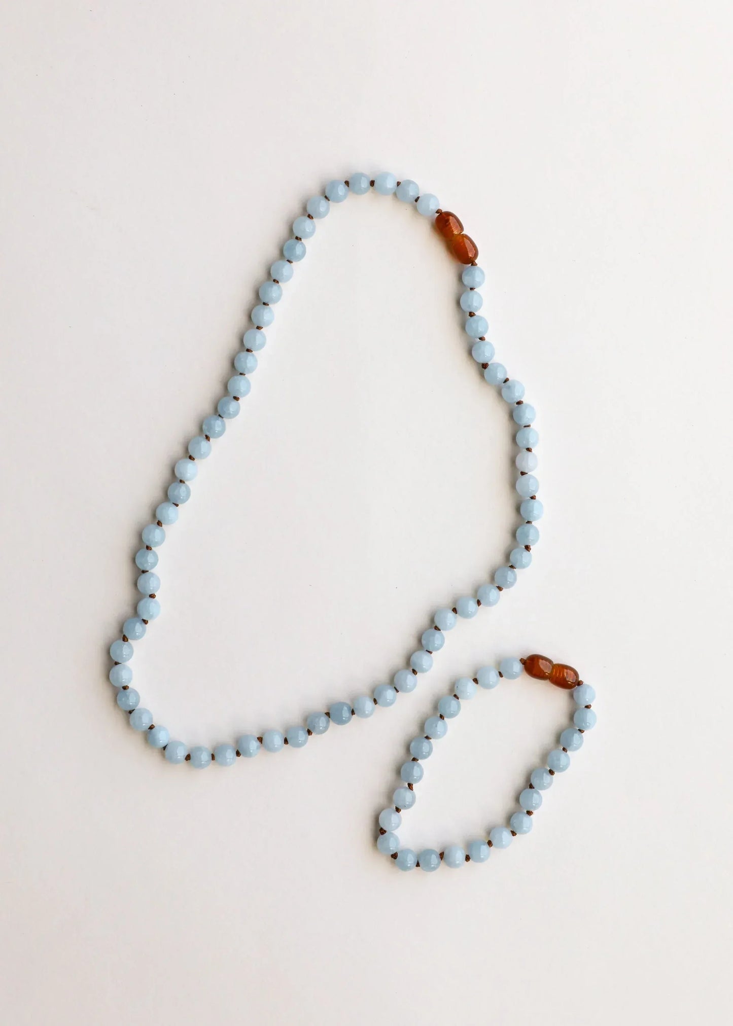 Pure Gemstone + Aquamarine || Necklace - CanyonLeaf - Flyclothing LLC