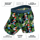 The 5 O'Clock Somewhere | Margaritaville® Long Leg Ball Hammock® Pouch Underwear With Fly - Shinesty - Flyclothing LLC