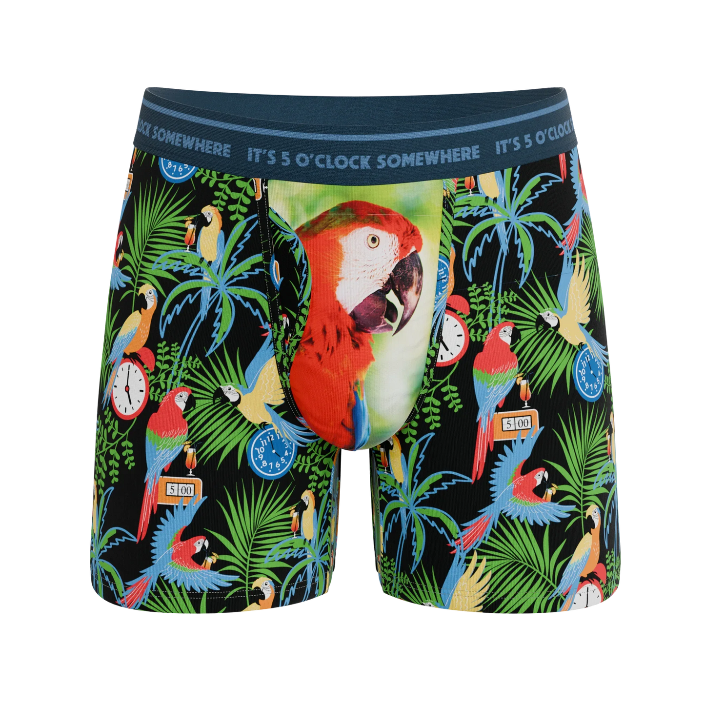 The 5 O'Clock Somewhere | Margaritaville® Ball Hammock® Pouch Underwear With Fly - Shinesty - Flyclothing LLC