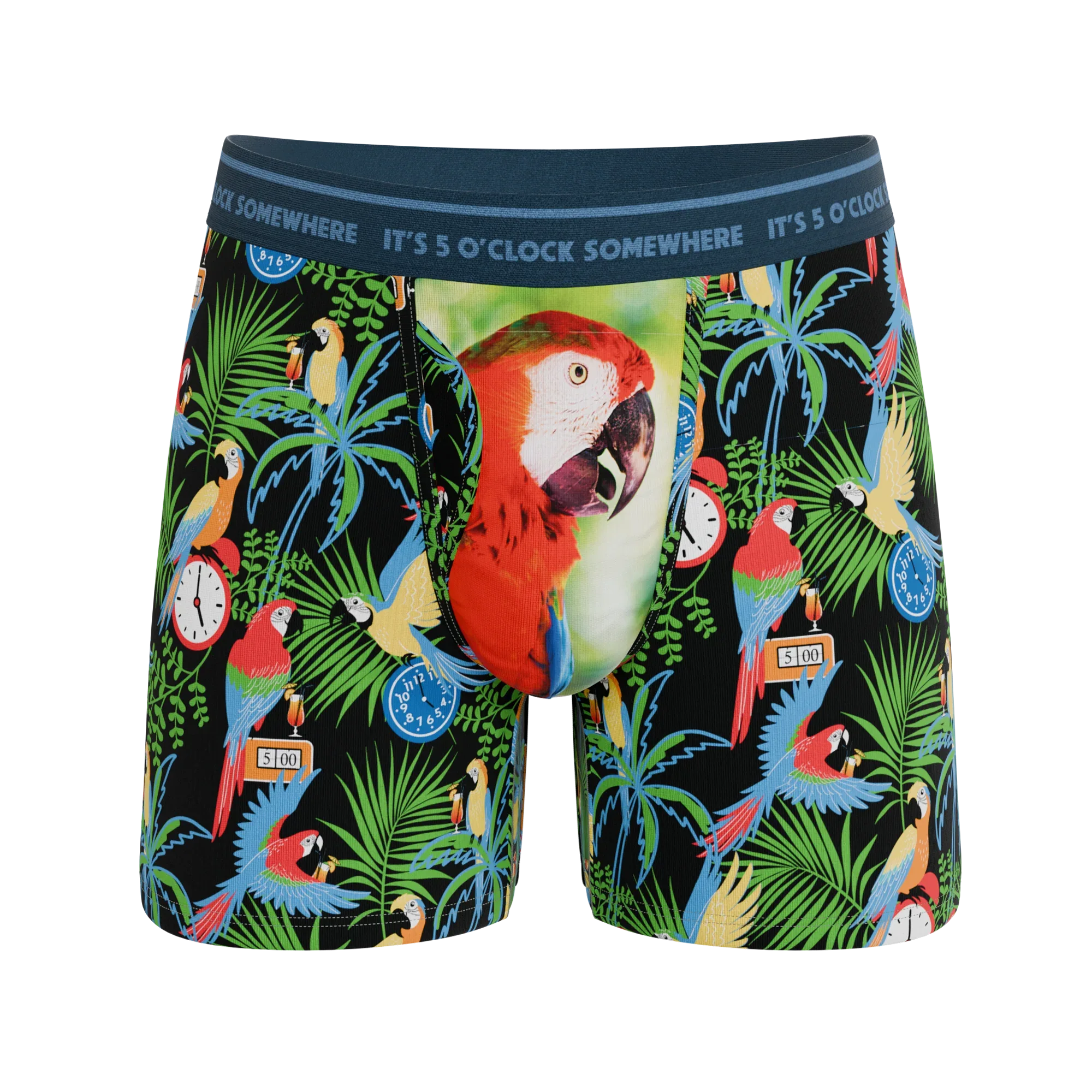 The 5 O'Clock Somewhere | Margaritaville® Ball Hammock® Pouch Underwear With Fly - Shinesty - Flyclothing LLC