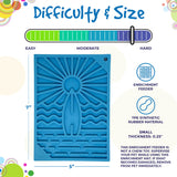 Surf's Up eMat - Small Lickmat for Dogs and Cats | Beach-Themed Design | SodaPup - SodaPup/True Dogs, LLC - Flyclothing LLC
