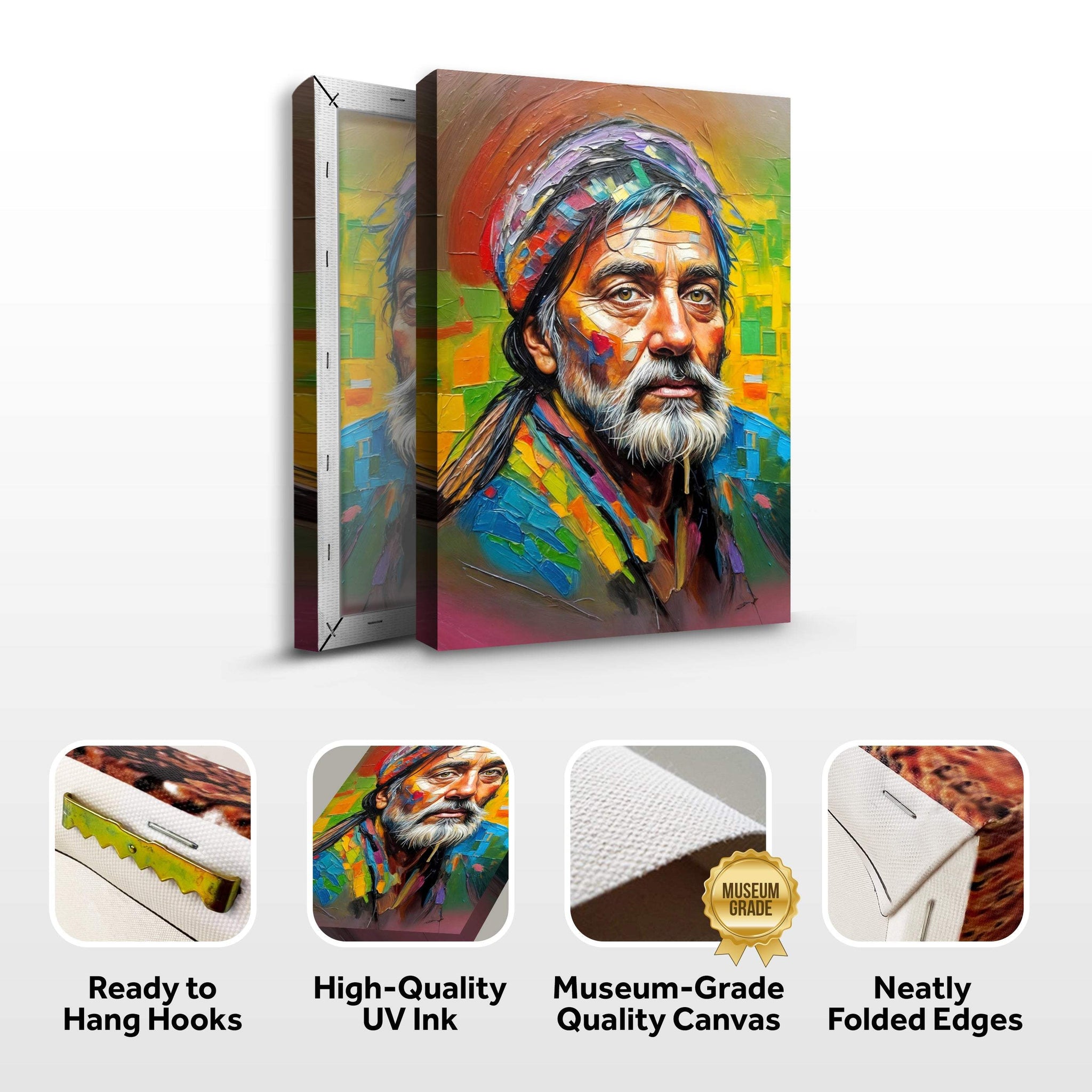 Soul Mosaic - Sport Wall Art - Tailored Canvases - Flyclothing LLC